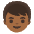Boy Medium Dark Skin Tone Emoji from Noto Emoji Set