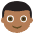 Boy Medium Dark Skin Tone Emoji from EmojiTwo Colors Set