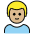 Boy Medium Light Skin Tone Emoji from OpenMoji Set