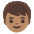 Boy Medium Skin Tone Emoji from Noto Emoji Set
