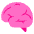 Brain Flat Emoji from Fluent Emoji Flat Set