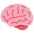 Brain Emoji from Twemoji Set
