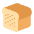 Bread Flat Emoji from Fluent Emoji Flat Set