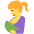 Breast Feeding Emoji from Twemoji Set