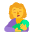 Breast Feeding Flat Default Emoji from Fluent Emoji Flat Set