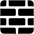 Brick High Contrast Emoji from Fluent Emoji High Contrast Set
