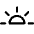 Brightness Alt High Icon from Bootstrap Set