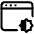 Brightness Window Icon from Iconoir Regular Set