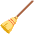 Broom Emoji from Noto Emoji Set