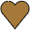 Brown Heart Emoji from OpenMoji Set