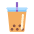 Bubble Tea Flat Emoji from Fluent Emoji Flat Set