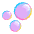 Bubbles Flat Emoji from Fluent Emoji Flat Set