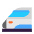Bullet Train Flat Emoji from Fluent Emoji Flat Set