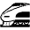 Bullet Train Emoji from EmojiTwo Black Set