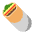 Burrito Flat Emoji from Fluent Emoji Flat Set