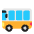 Bus Flat Emoji from Fluent Emoji Flat Set