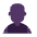 Bust In Silhouette Flat Emoji from Fluent Emoji Flat Set