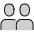 Busts In Silhouette Emoji from OpenMoji Set