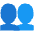 Busts In Silhouette Emoji from Noto Emoji Set