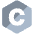 C Icon from SVG Logos Set