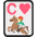 C Of Hearts Emoji from EmojiTwo Colors Set