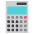 Calculator Icon Emoji from EmojiTwo Colors Set