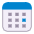 Calendar Flat Emoji from Fluent Emoji Flat Set