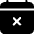 Calendar X Fill Icon from Bootstrap Set