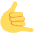 Call Me Hand Emoji from Twemoji Set