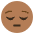 Calm Face Emoji Emoji from EmojiTwo Colors Set