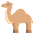 Camel Emoji from EmojiTwo Colors Set