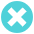Cancellation X Emoji from EmojiTwo Colors Set