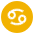 Cancer Emoji from EmojiTwo Colors Set