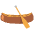 Canoe Emoji from Noto Emoji Set