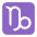 Capricorn Flat Emoji from Fluent Emoji Flat Set