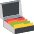 Card File Box Emoji from EmojiTwo Colors Set