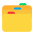 Card Index Dividers Flat Emoji from Fluent Emoji Flat Set