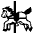 Carousel Horse Emoji from EmojiTwo Black Set