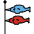 Carp Streamer Emoji from OpenMoji Set