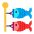 Carp Streamer Flat Emoji from Fluent Emoji Flat Set