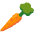 Carrot Emoji from Noto Emoji Set