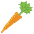 Carrot Emoji from EmojiTwo Colors Set