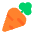 Carrot Flat Emoji from Fluent Emoji Flat Set