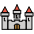 Castle Emoji from OpenMoji Set