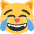 Cat With Tears Of Joy Emoji from Twemoji Set