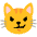 Cat With Wry Smile Emoji from Noto Emoji Set