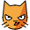 Cat With Wry Smile Emoji from OpenMoji Set