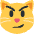Cat With Wry Smile Emoji from Twemoji Set