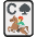 Cavalry Spades Emoji from EmojiTwo Colors Set