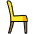 Chair Emoji from OpenMoji Set
